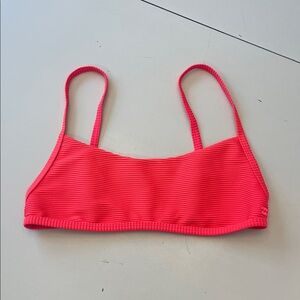 Billabong Red Bikini Top